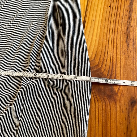 Vintage Diane Von Furstenberg Bruce Striped Collared Bodycon Dress 8 Lightweight - Picture 11 of 14